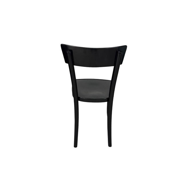 Black Bentwood Chairs, 1970s, Set of 3 For Sale - Image 3 of 4