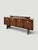Wood Mid-Century Modern Italian Walnut Sideboard with Brass Medallions by Paolo Buffa, 1950s For Sale - Image 7 of 18