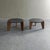 Brutalist Slate and Pine Side Tables, 1970s, Set of 2 For Sale - Image 6 of 18
