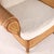 Set of Wicker Bergere Armchair and Ottoman, 1970s For Sale - Image 6 of 17