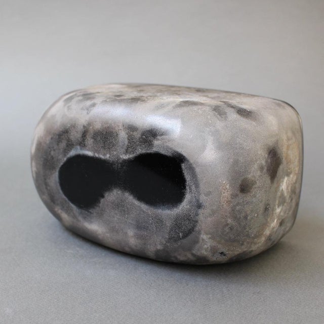 Vintage Italian Murano Glass Scavo Vase by Alfredo Barbini, 1970s For Sale - Image 14 of 18