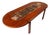 Restored Danish Modern Expansion Dropleaf Dining Table in Teak W/ Tile Inlay by Ox Art for Ansager Møbler, Denmark, C. 1977 For Sale