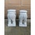 A Palm Beach Icon | 1970s White Wicker Elephant Drinks Tables, Pair For Sale - Image 9 of 10