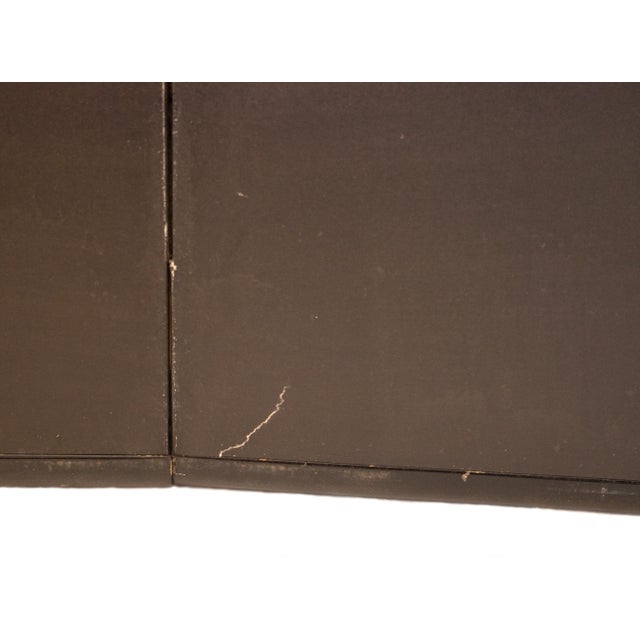 Rare Pre-1940s "Watanabe Moritsuna Crest", Japanese Byobu Screen For Sale - Image 15 of 18