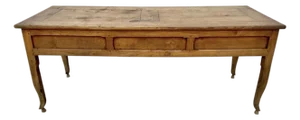 French Provincial Farmhouse Table - 19th Century