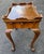 Georgian Style Burl Walnut Tea or Silver Table For Sale - Image 10 of 11