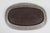Large Mid-Century Danish Oblong Ceramic Decorative Platter in Blue and Grey from Thomas Toft, 1960s For Sale - Image 4 of 6