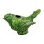 Vintage Green Glazed Bird Watering Jug For Sale