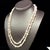 Fine Quality Akoya Pearl Necklace 14k Gold 42" 8.5 mm Certified For Sale - Image 11 of 12