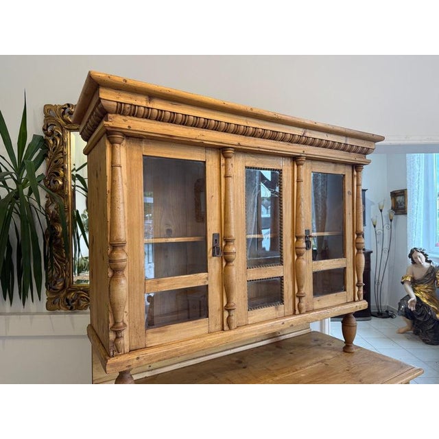 Wood Vintage Kitchen Cupboard from Gründerzeit For Sale - Image 7 of 12