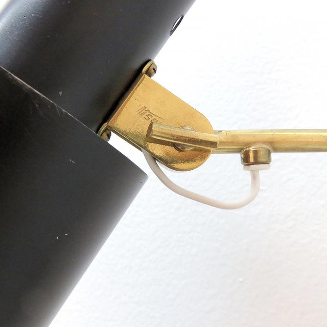 Metal Scandinavian Wall Light by Itsu, 1960 For Sale - Image 7 of 10