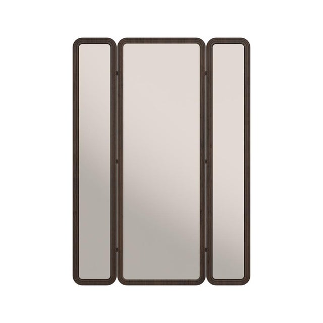 Glass Tom Folding Mirror by Wood Tailors Club For Sale - Image 7 of 8