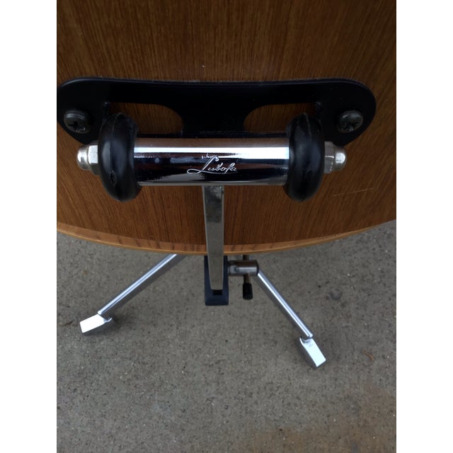Labofa Office Chair by J. Rasmussen, Molded Plywood & Chrome, 1955 For Sale - Image 10 of 12