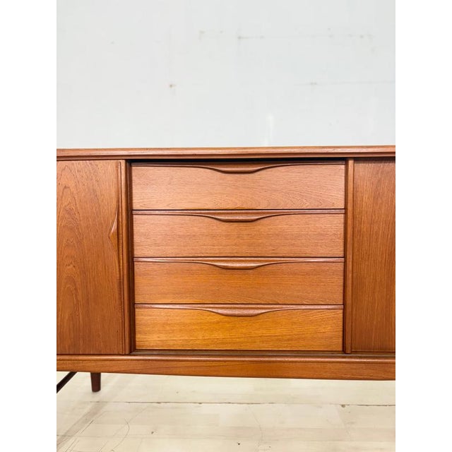 Wood Mid-Century Modern Teak Sideboard by Heinrich Riestenpatt For Sale - Image 7 of 18