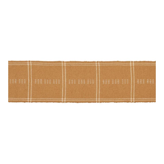 Sample - Schumacher Ayan Tape Trim In Ochre For Sale