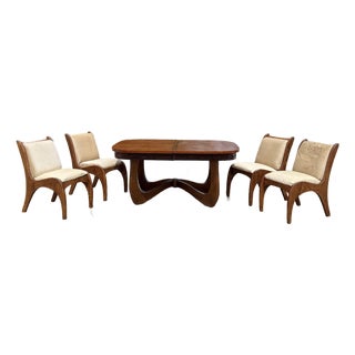 1970s Pulaski Oceanic Dining Set For Sale