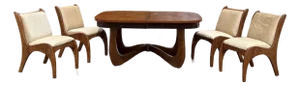 1970s Pulaski Oceanic Dining Set