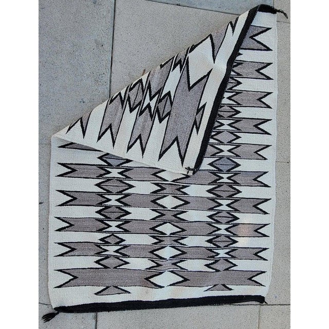 Antique Hand Woven Wool Decorative Weave For Sale - Image 4 of 7