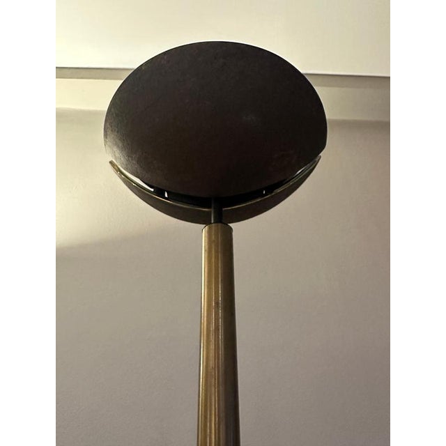Bronze Uplighter and Reading Floor Lamp by Tobias Grau, 1990 For Sale - Image 3 of 14