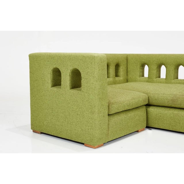 Late 20th Century Roy McMackin Postmodern Romanesque Sectional Sofa, Domestic Furniture, 1990s, Usa. For Sale - Image 5 of 10