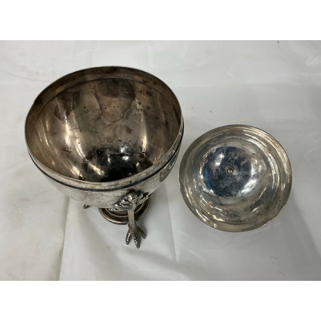English Victorian Mappin&webb Silver Plate Egg Coddler For Sale - Image 11 of 12