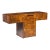 Paul Evans for Directional Mid Century Patchwork Burlwood T Bar Console Table For Sale