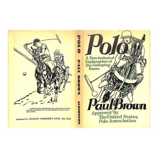 "Polo: A Non-Technical Explanation of the Galloping Game" Book 1949 Brown, Paul For Sale