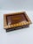 Mid-Century Solid Wood & Leatherette Inlay Box For Sale - Image 13 of 13
