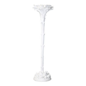 Palm Leaf Torchière or Floor Lamp in the Manner of Serge Roche