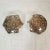 Pair of round Mid Century Modern sconces attributed to Carlo Nason for Mazzega Italy 1960s. The Mid Century Modern wall...