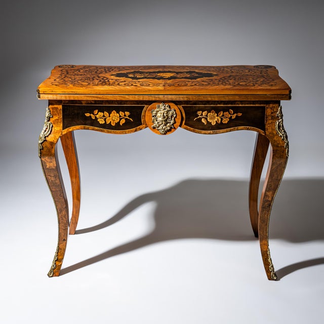 Napoleon III Games Table, France, Late 19th Century For Sale - Image 3 of 14