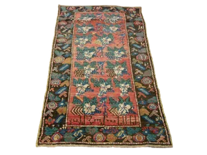 Early 19th Century Antique Tribal Caucasian Karabagh Rug