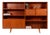 Mid-Century Modern Danish Teak Veneer Bookcase, 1960s For Sale