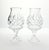 Gorham “King Edward” 2 Crystal Hurricane Fairy Lamp Shades & Candlestick Base 8” Excellent condition. No chips, cracks, or...