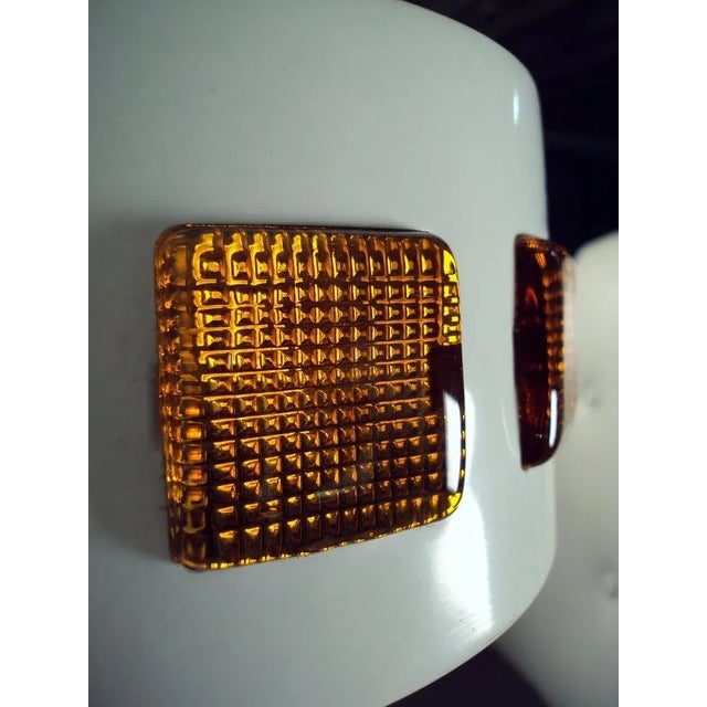 Metal Vintage Mid-Century Swedish Modern Pendant by Erik Höglund and Einar Backström For Sale - Image 7 of 8