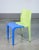 Light Painted Side Chair by M. Pistoletto For Sale - Image 3 of 10