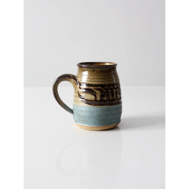 Vintage Studio Pottery Mug For Sale - Image 13 of 13