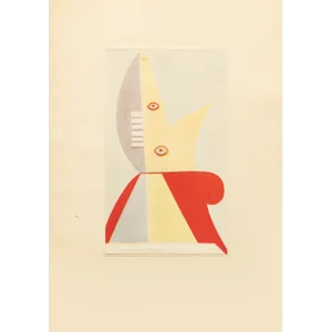 1960s After Pablo Picasso, Period Cubist Full-Color Print