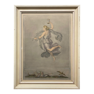 A 19th Century French Itching Print