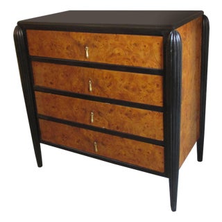 1930s Art Deco Small Chest of Drawers For Sale