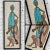 1960’s Mid-Century Modern Framed Gravel Wall Art Figural Mosaics a Pair For Sale - Image 10 of 13