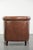 English-Style Club Chair in Cowhide Leather For Sale - Image 4 of 12