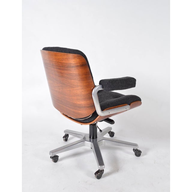 Mid-Century Modern Vintage Pasal Giroflex Adjustable Desk Chair by Karl Dittert for Stoll, 1970s For Sale - Image 3 of 18