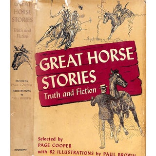 "Great Horse Stories Truth and Fiction" 1946 Cooper, Page [Selected By] For Sale