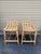 Priced to sell this week – open to serious offers. Beautiful pair of Arteriors Richmond counter stools featuring handwoven...