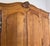 Vintage French Louis XVI Style Carved Oak 4-Door Wardrobe For Sale - Image 6 of 18