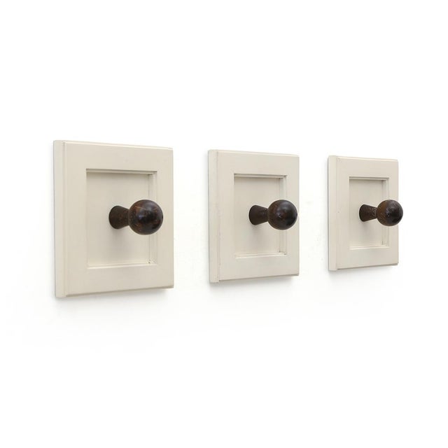 Wall Clothes Hooks, 1970s, Set of 3 For Sale - Image 13 of 13