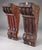 These corbels, with their fluted shafts and acanthus leaf carvings, are characteristic of the ornate detailing from the...