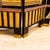 1960s 1960s Hollywood Regency Chinoiserie Black Lacquer & Gilt Four-Panel Room Divider For Sale - Image 5 of 15