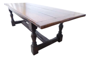 Antique Jacobean Style Oak Table